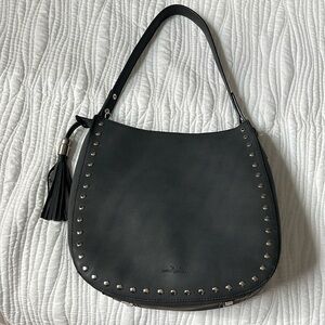 Black bag with silver studs